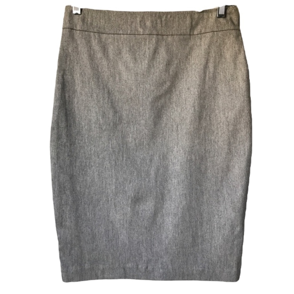 Avenue Montaigne Grey Pencil Skirt